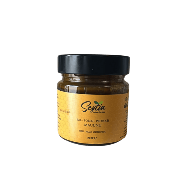Honing-pollen-propolispasta (210 gr)