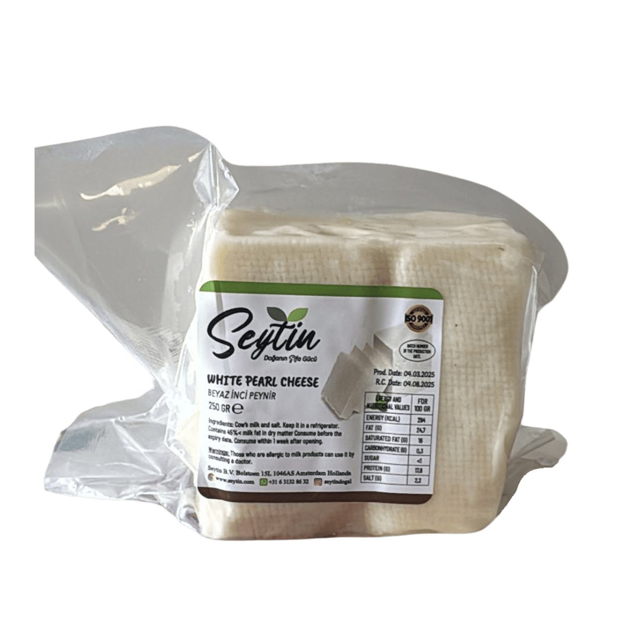 Witte Parelkaas (250 gr)