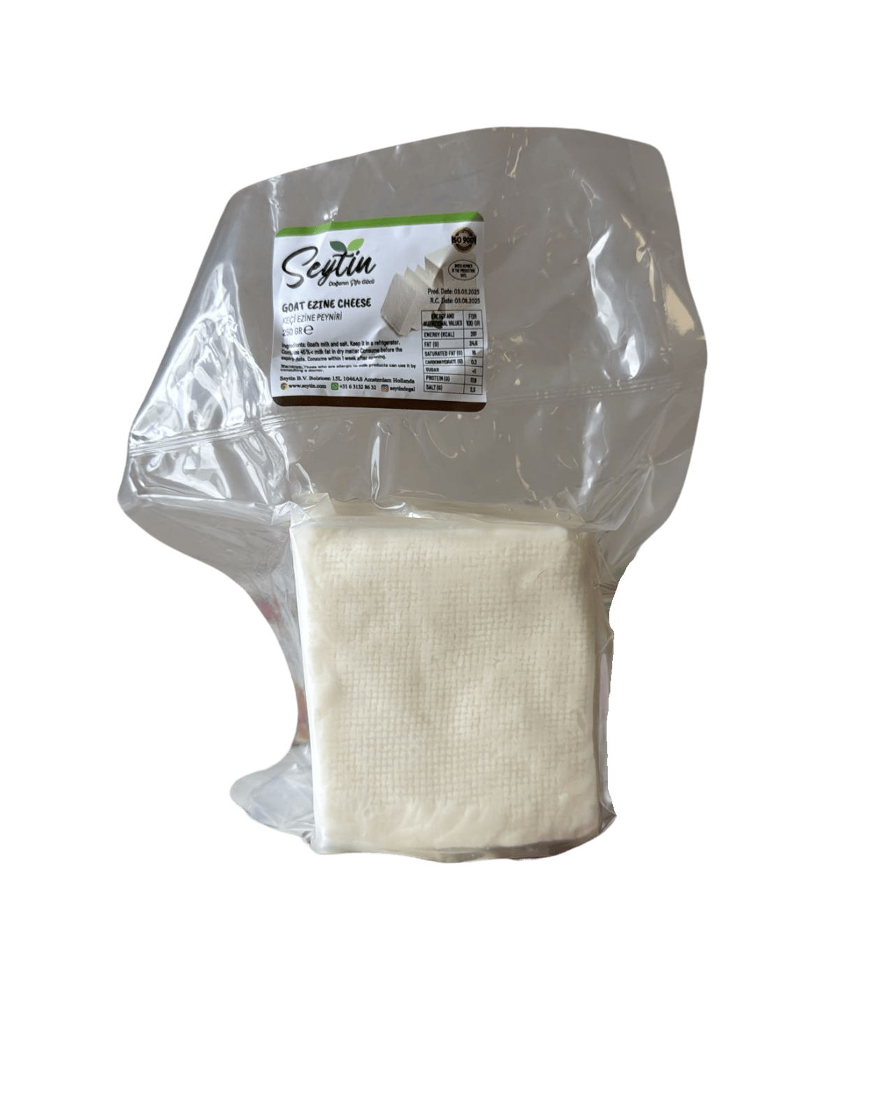 Geitenkaas (met Şırdan-gist) (250 gr)