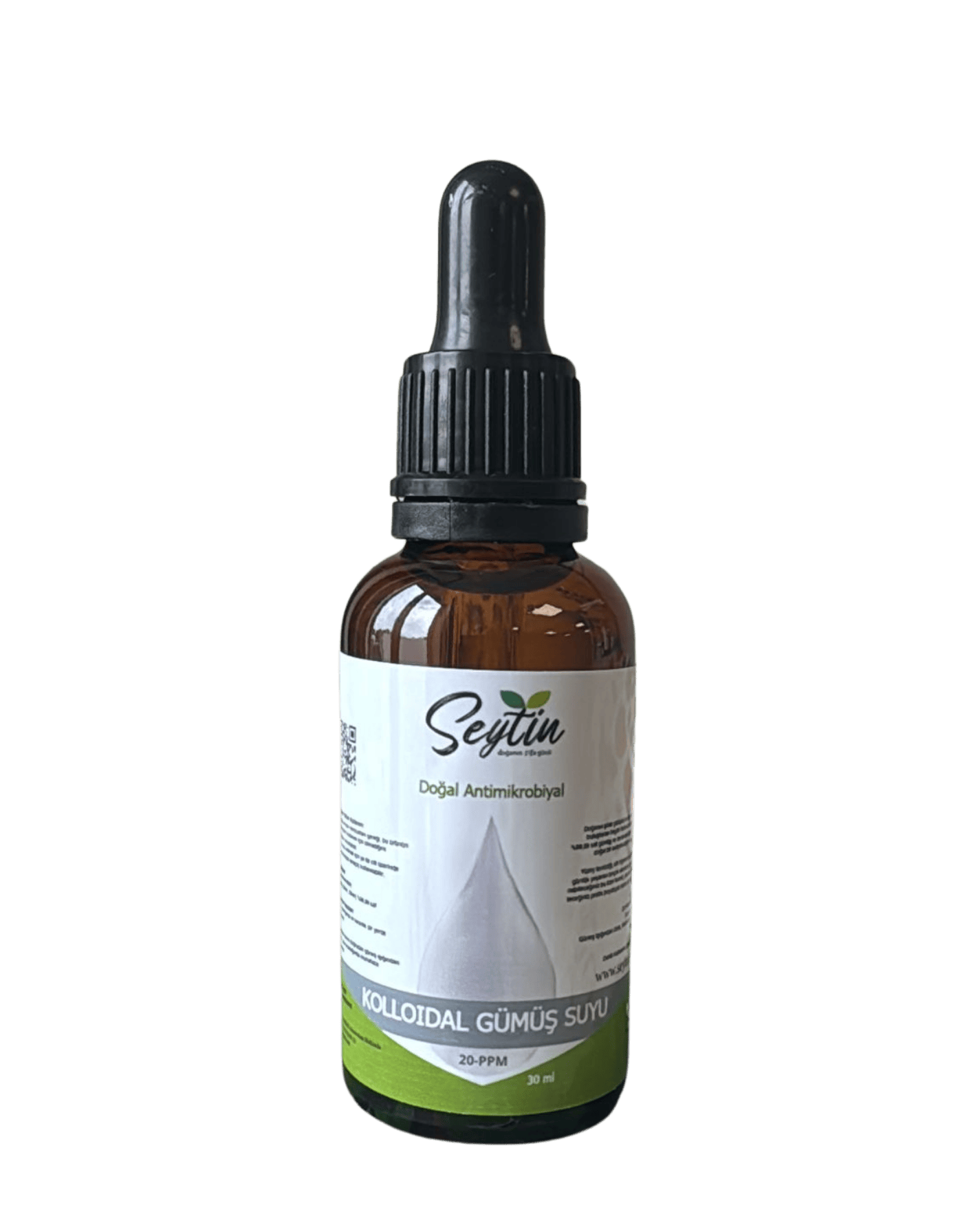 Colloïdaal zilverwater 20 ppm (30 ml)