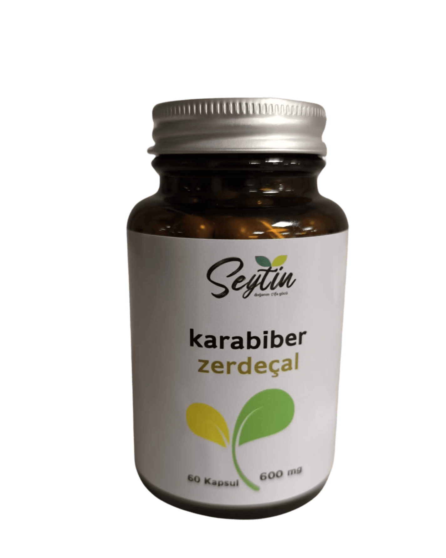Kurkuma en zwarte peper capsule 600 mg
