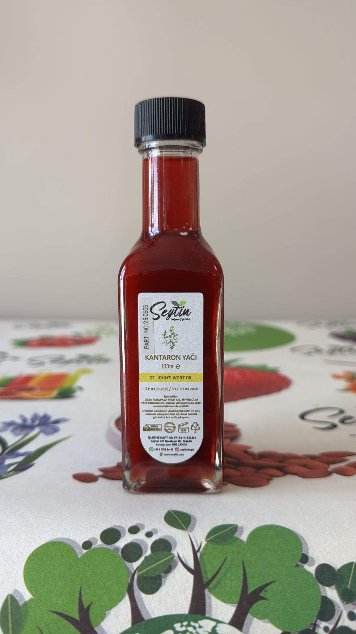 Kantaron Yağı (100 ml)