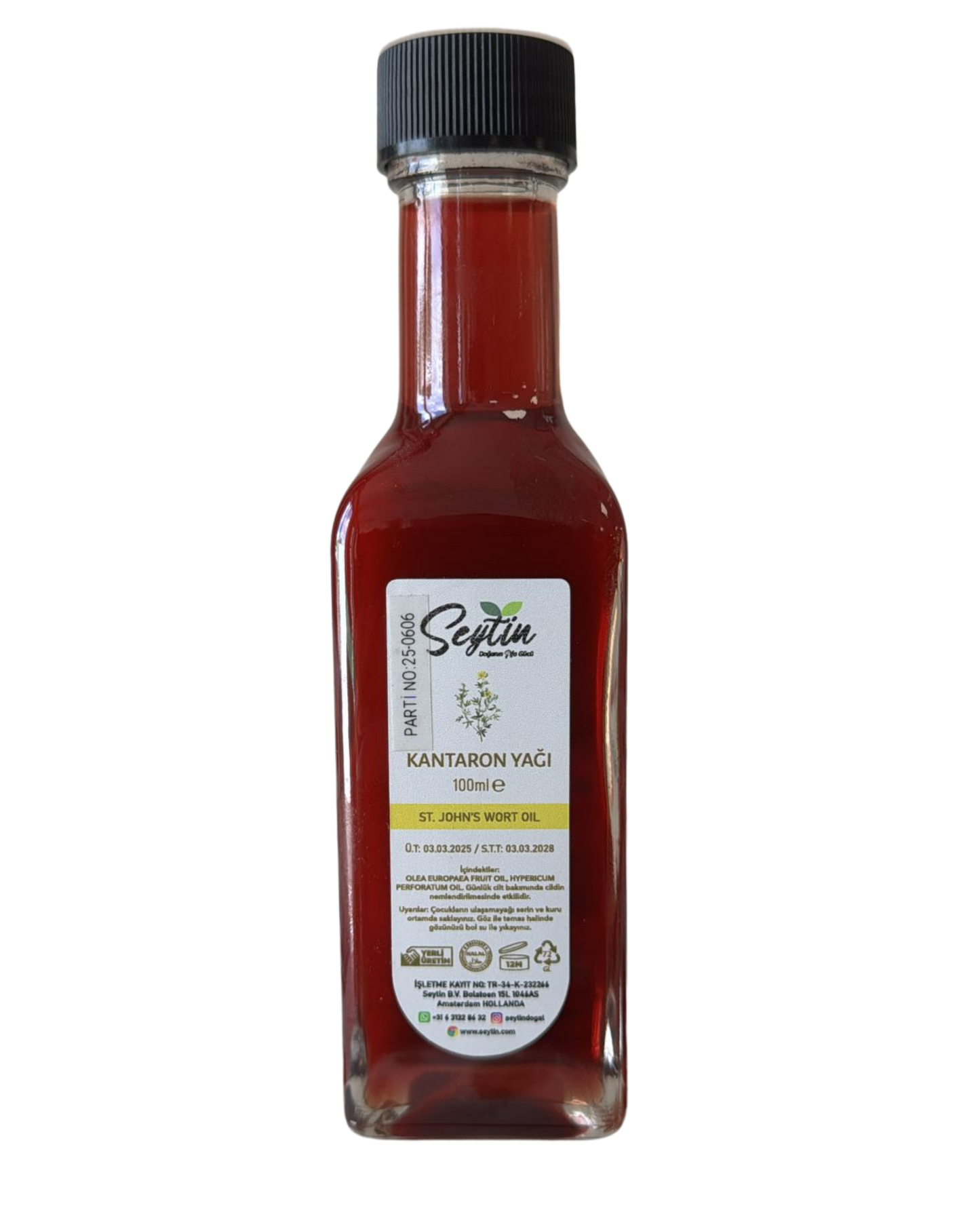 Kantaron Yağı (100 ml)