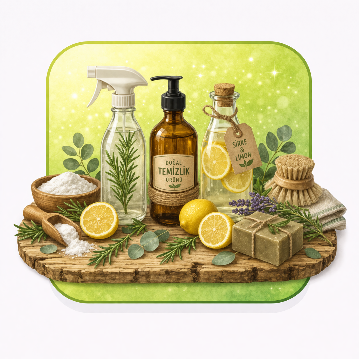 Doğal Temizlik Ürünleri
