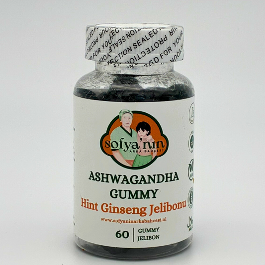 Hint Ginseng Jelibon (Aschwaganha Gummy) (60 Adet) (Helal)
