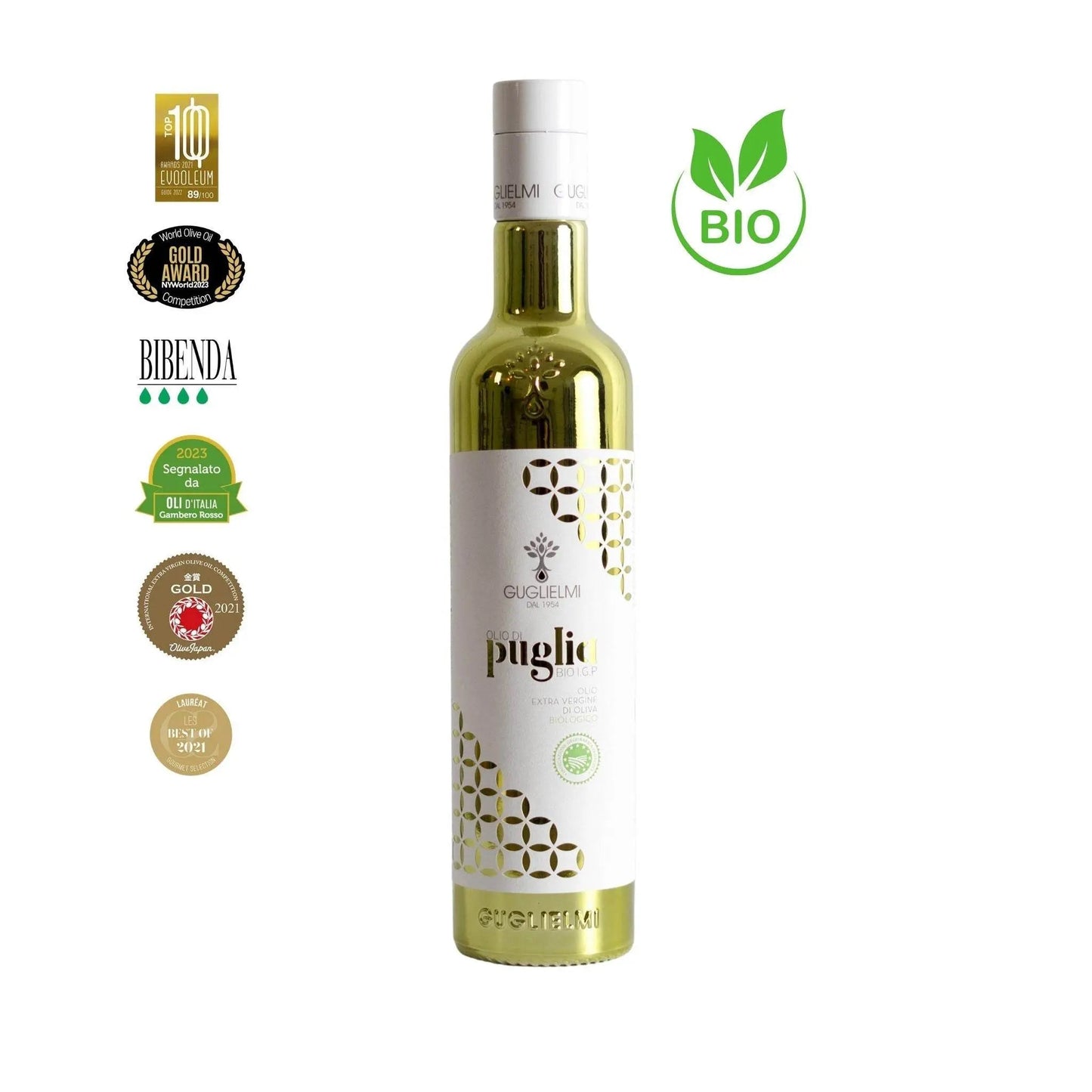 Guglielmi – Puglia Doğal PGI Sızma Zeytinyağı (500 ml)