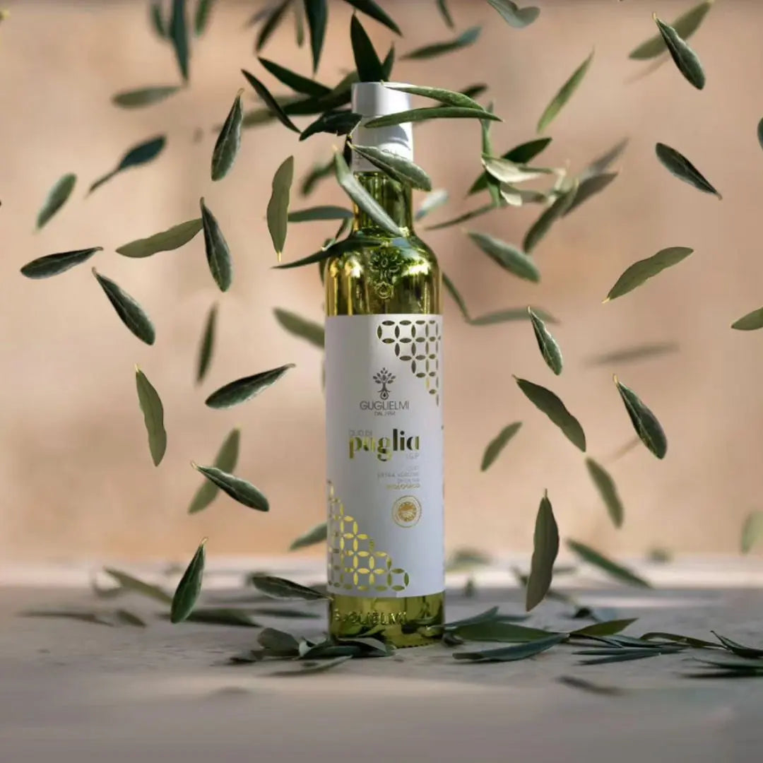 Guglielmi Zeytinyağı Duo: PUGLIA IGP & DOĞAL PUGLIA IGP (2 x 500 ml)
