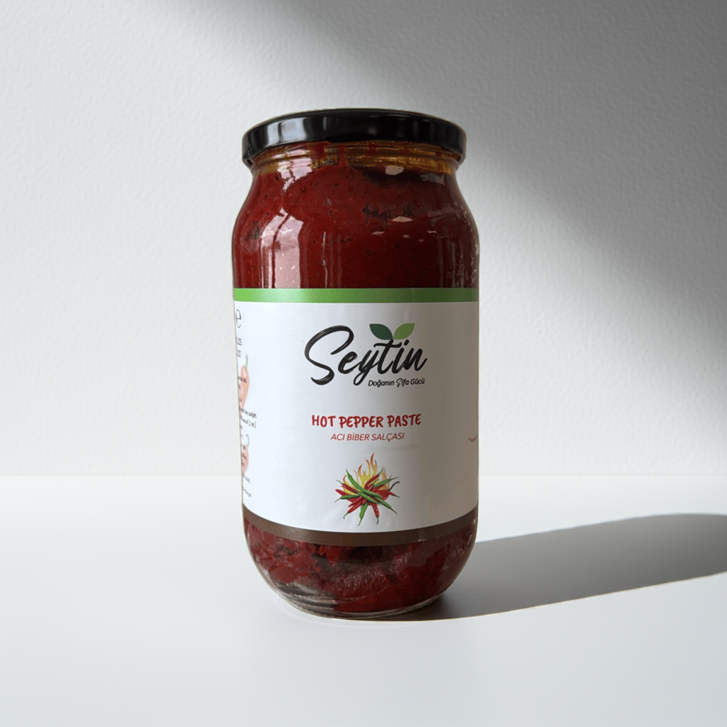 Acı Biber Salçası 1kg (Ev Yapımı - Ata Tohum )