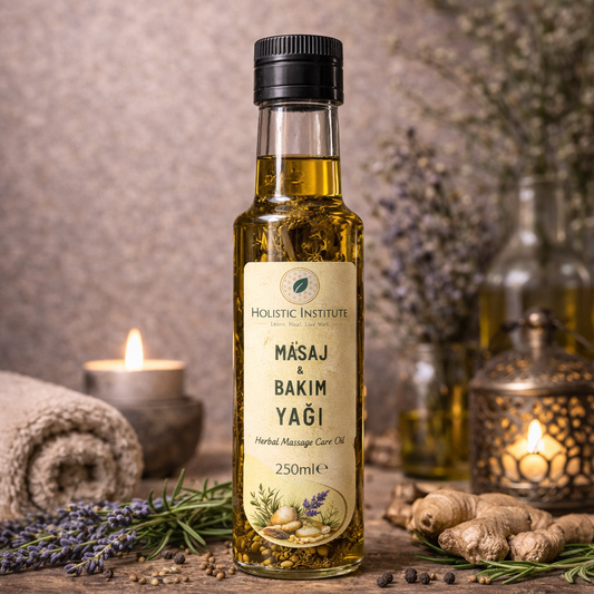 Holistic Institute – Bitkisel Masaj & Bakım Yağı | Doğal Rahatlama, Derin Bakım