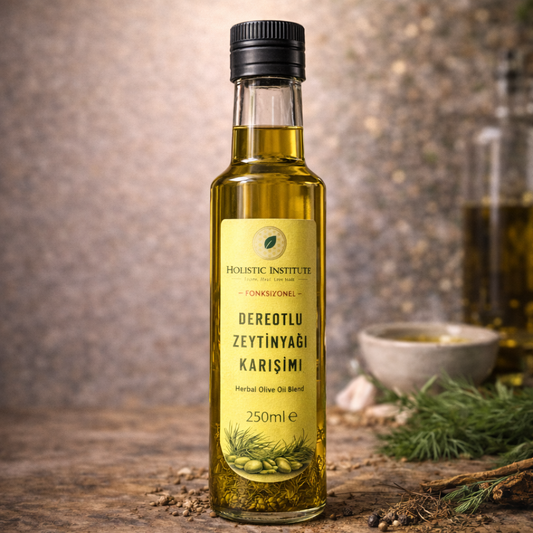 Holistic Institute – Dereotlu Zeytinyağı Karışımı | Doğal Ferahlık, Hafif Denge