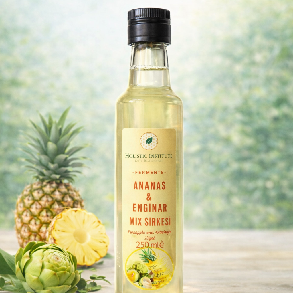 Holistic Institute – Fermente Ananas & Enginar Mix Sirkesi
