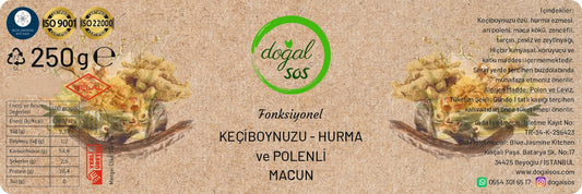 Fonksiyonel Keçiboynuzu-Hurma ve Polenli Macun 250g