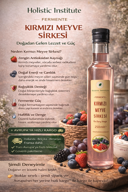 Holistic Institute – Kırmızı Meyve Sirkesi