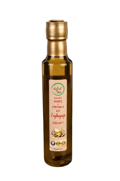 Fonksiyonel Kişniş ve Kimyonlu Acı Zeytinyağı 250ml