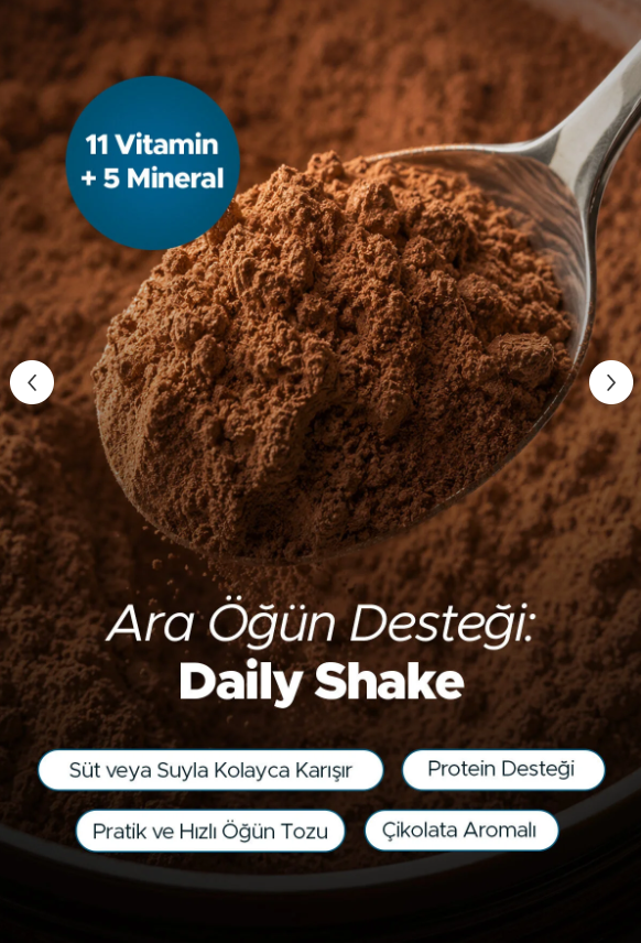 Momordica Daily Shake Ara Öğün Tozu - 200 gr (Kakao Tozu, Protein, İnülin, 9 Vitamin, 5 Mineral)