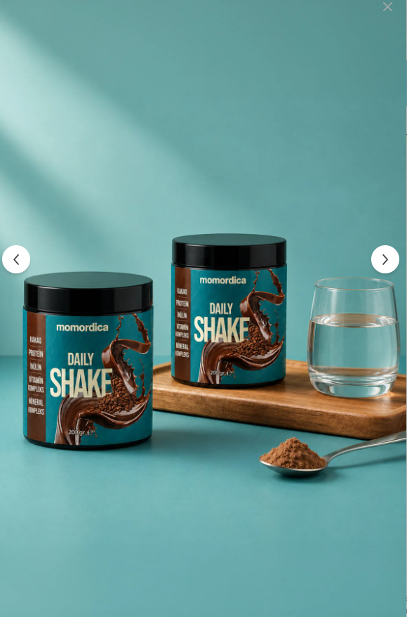 Momordica Daily Shake Ara Öğün Tozu - 200 gr (Kakao Tozu, Protein, İnülin, 9 Vitamin, 5 Mineral)