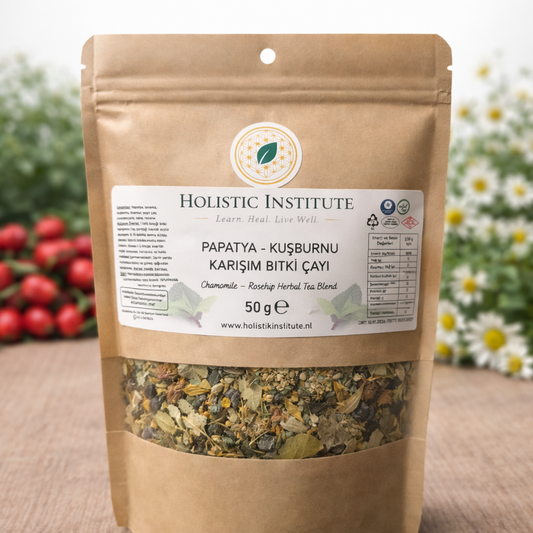 Papatya & Kuşburnu Karışım Bitki Çayı - Rahatlatıcı & Doğal Dengeleyici Etki - 50 gr