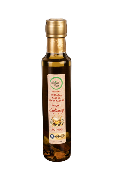 Fonksiyonel Portakal Kabuğu Limon Kabuğu ve Tarçınlı Zeytinyağı 250ml