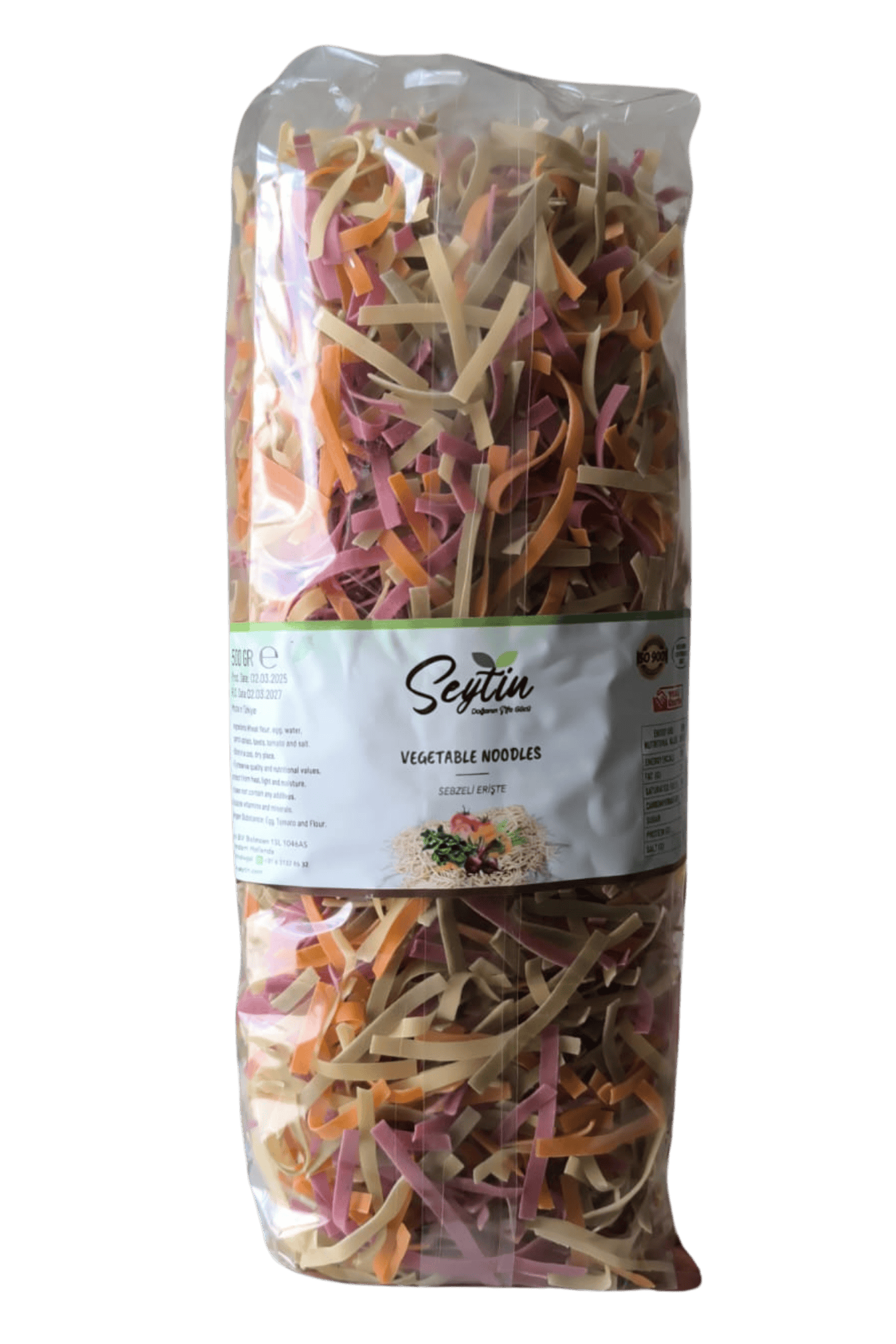 Groente noedels (500 gr)