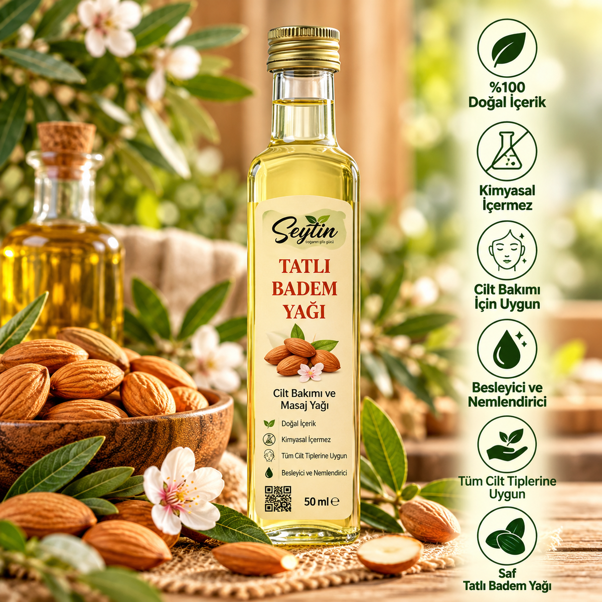 Sweet Almond Oil 250ml