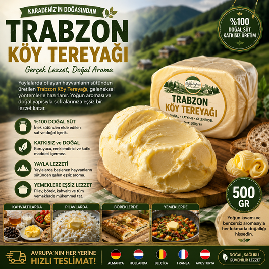 Trabzon Köy Tereyağı - 500gr