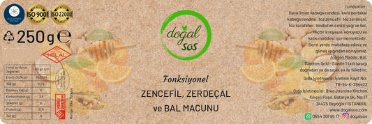 Zencefil-Zerdeçal-Bal Macunu 250g