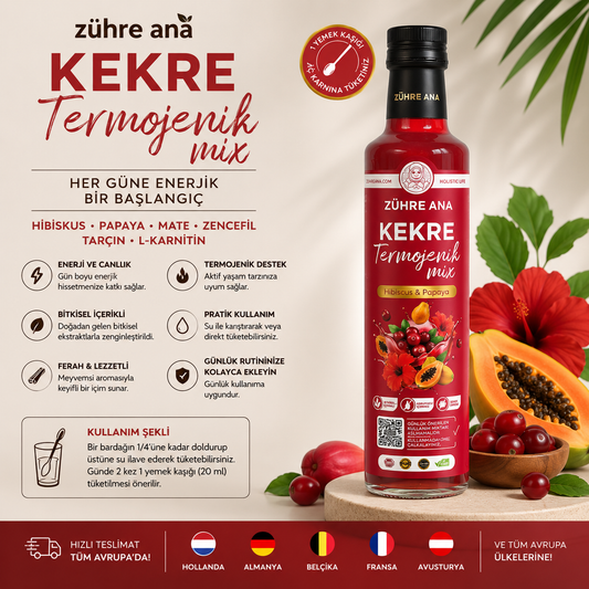 ZÜHRE ANA KEKRE TERMOJENİK MIX 250ML