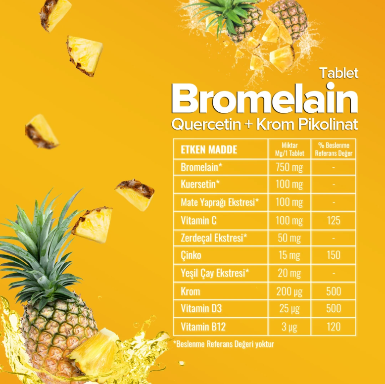 Zühre Ana Bromelain Tablet