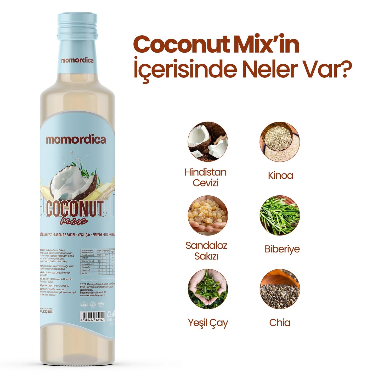 Momordica Coconut Mix - 5li Set