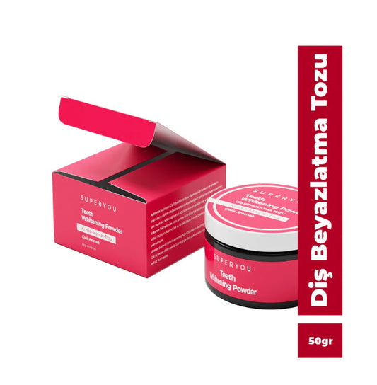 Diş Beyazlatıcı Kırmızı Mercan Tozu 50g