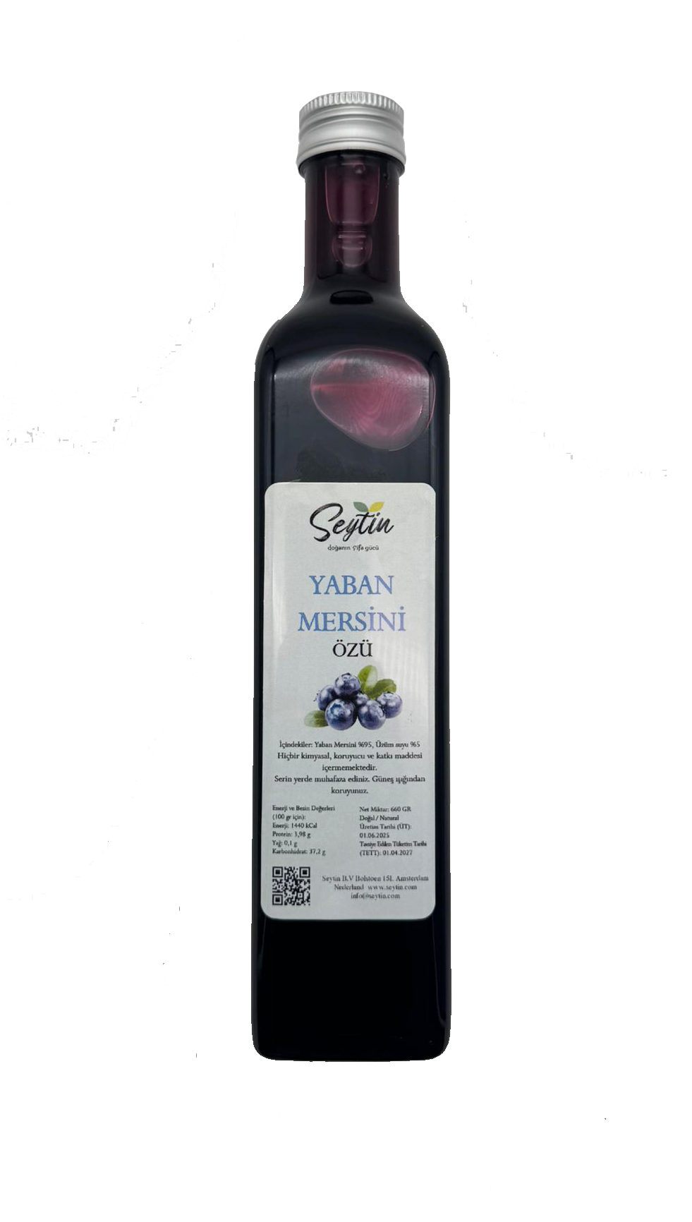 Doğal Yaban Mersini Özü – (660 gr)