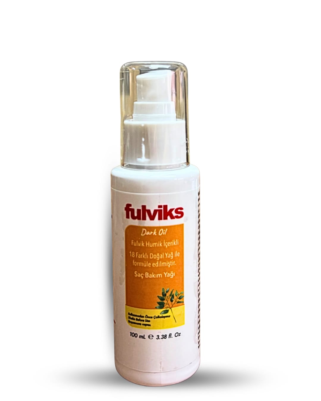 Fulviks Dark Oil Haarpflegeöl 100ml | Haarstärkung mit Fulvin-Huminsäure