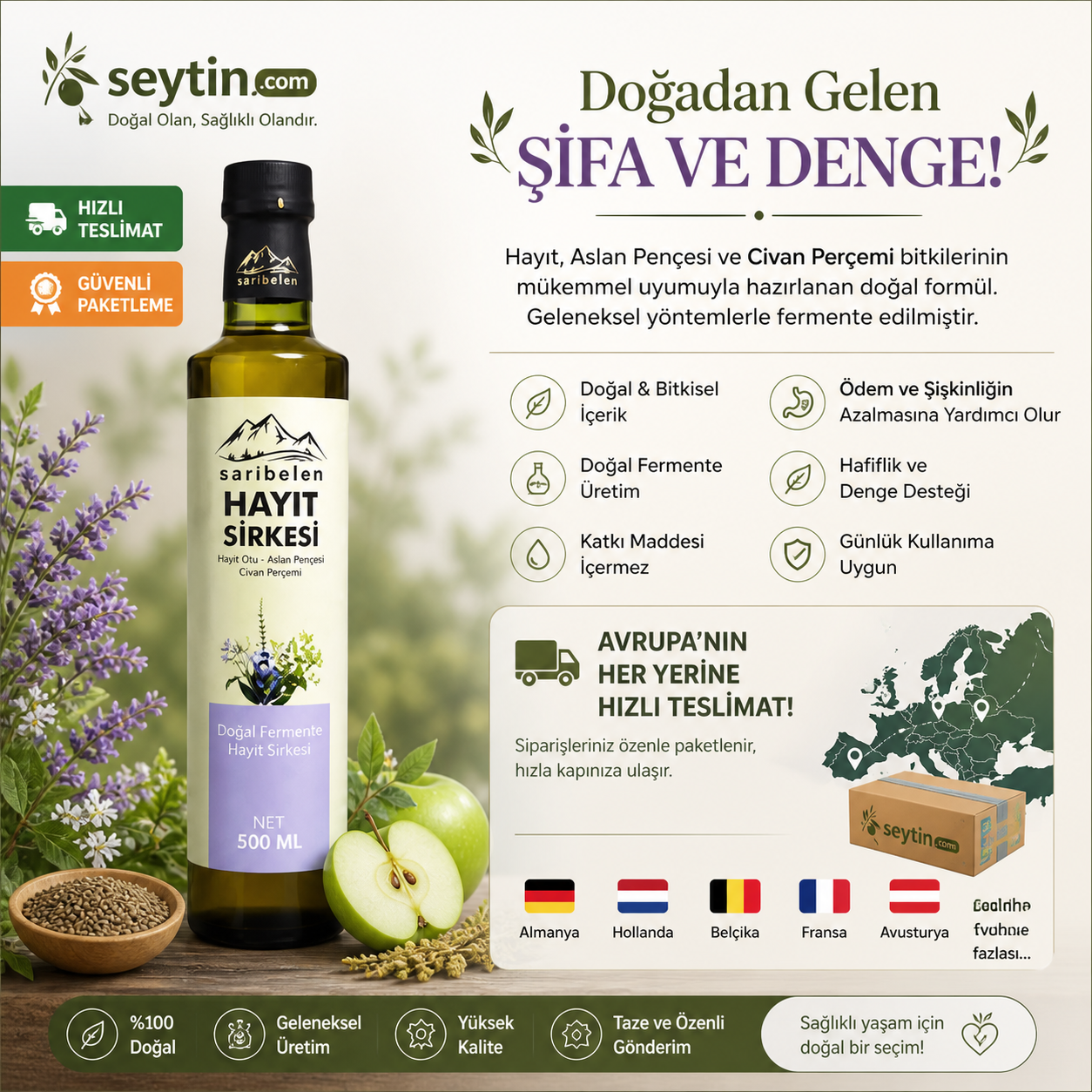 Sarıbelen Hayıt Sirkesi