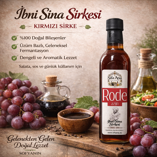 İbni Sina Sirkesi – Kırmızı Sirke (Rode Azijn) - 500 ml