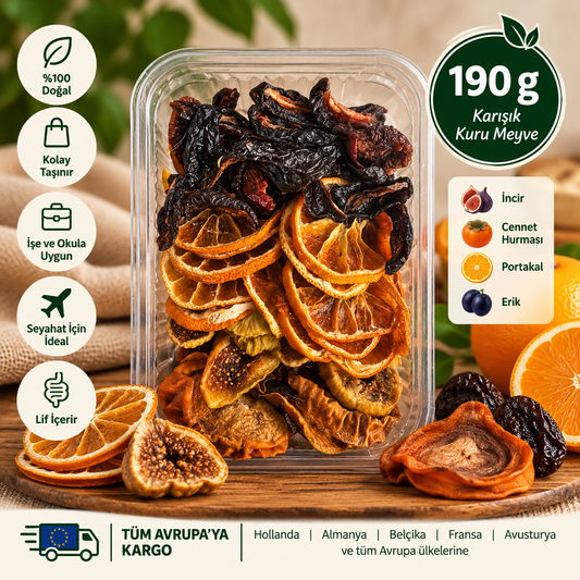 فواكه مجففة مشكلة – 190 غرام