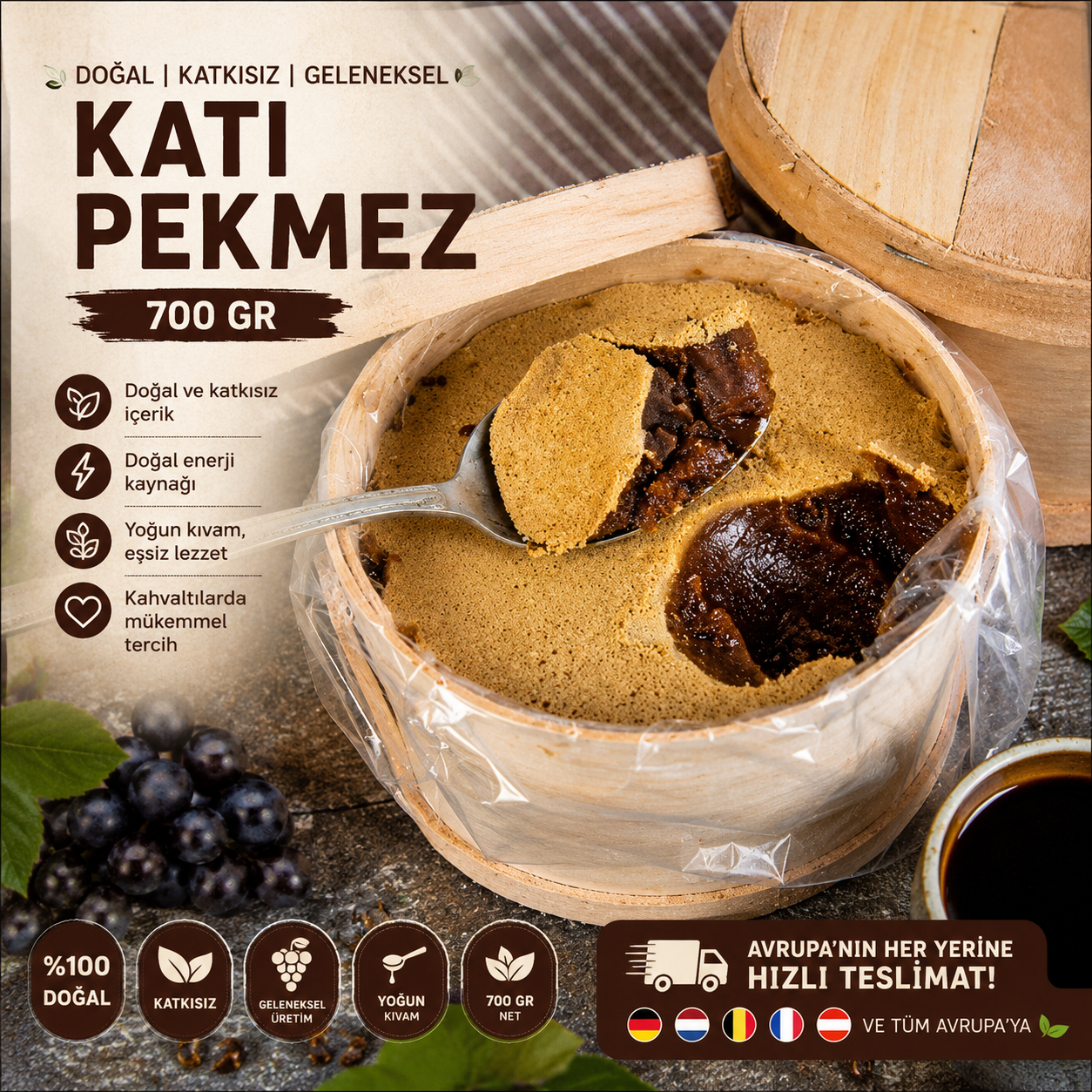 Katı Pekmez - 700gr