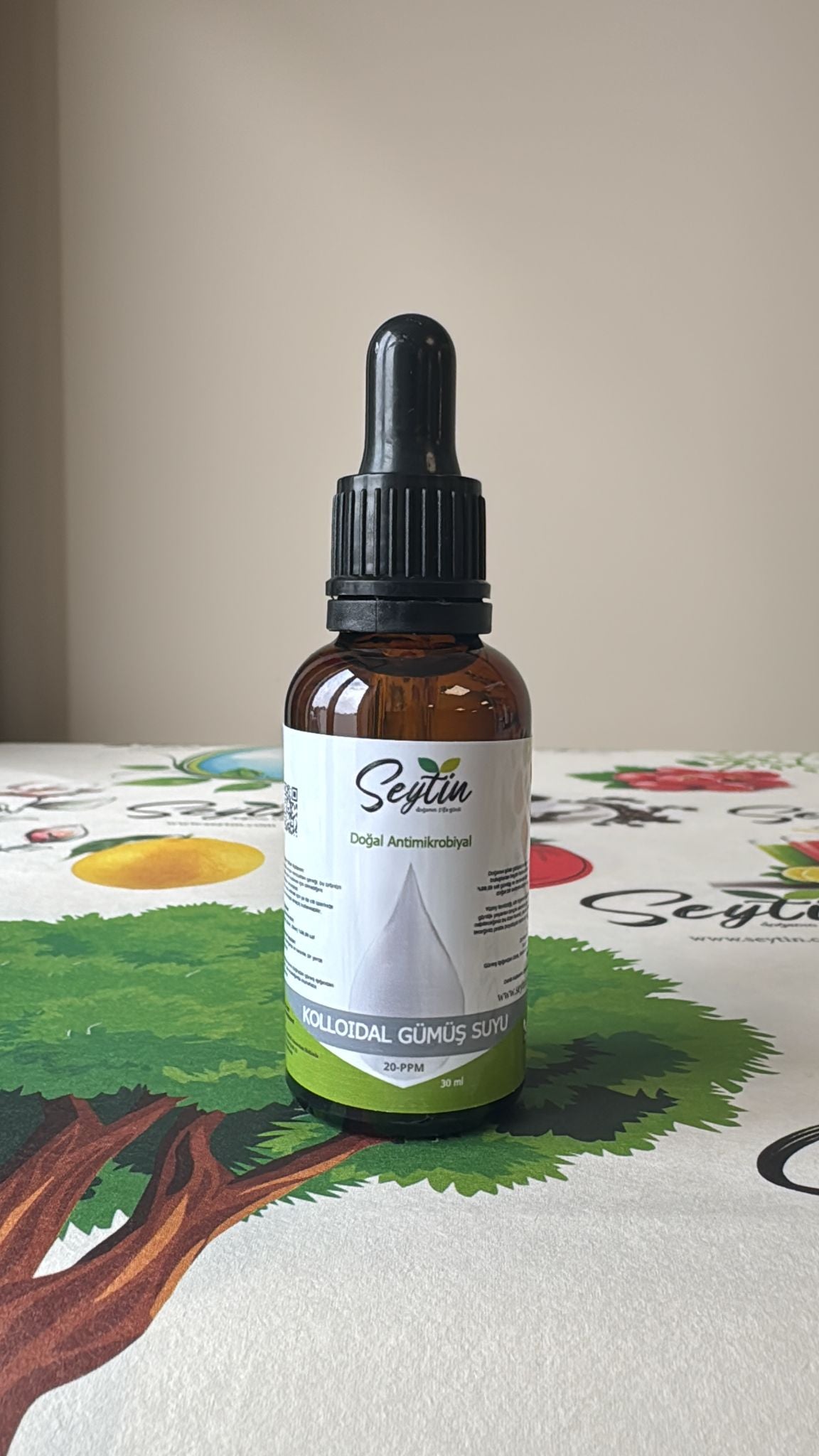 Kolloidal Gümüş Suyu 20ppm (30 ml)