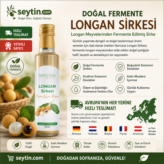 Longan Sirkesi - Doğadan Gelen Fermente Güç