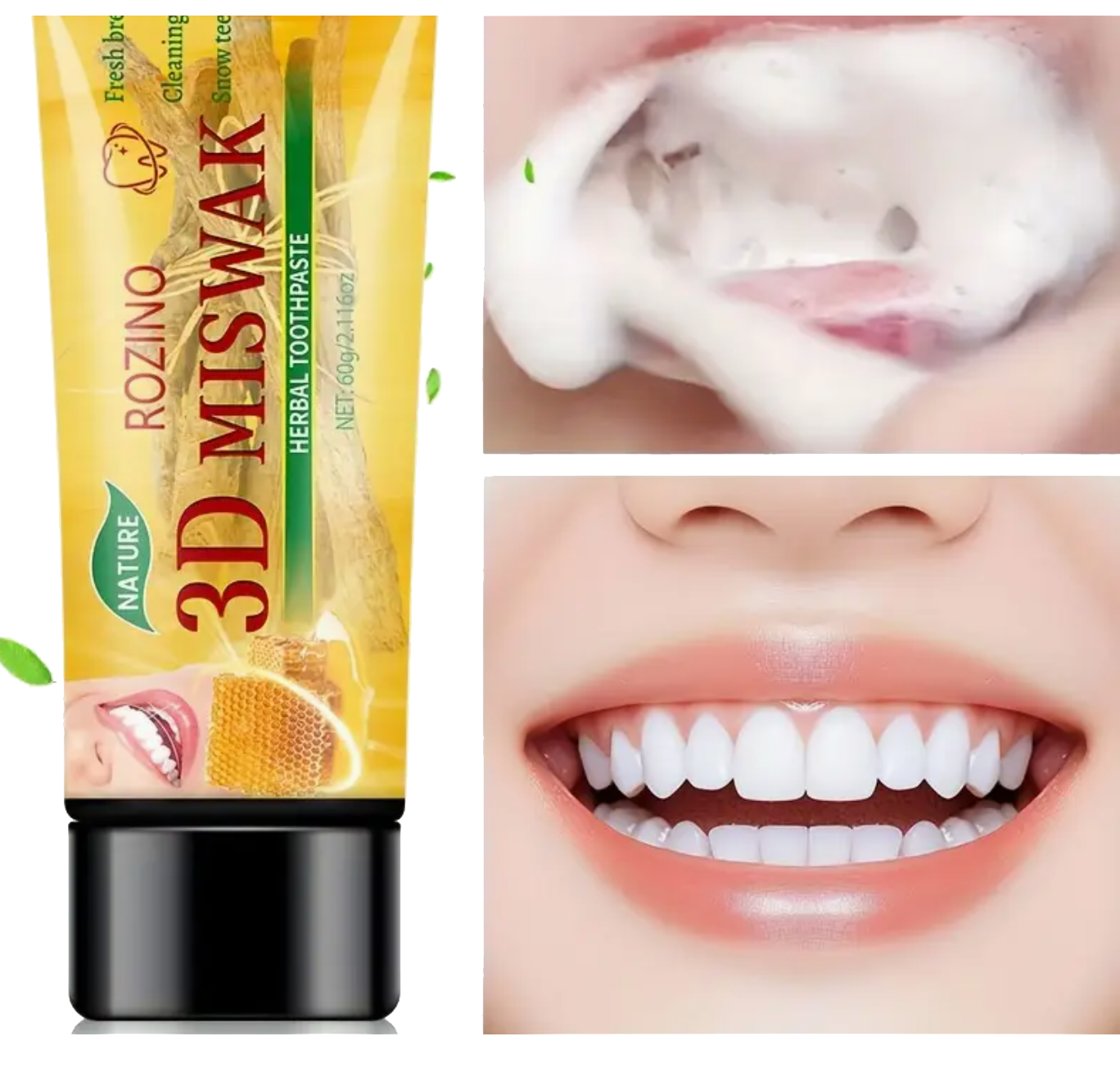 Doğal Misvak Diş Macunu (60 gr)