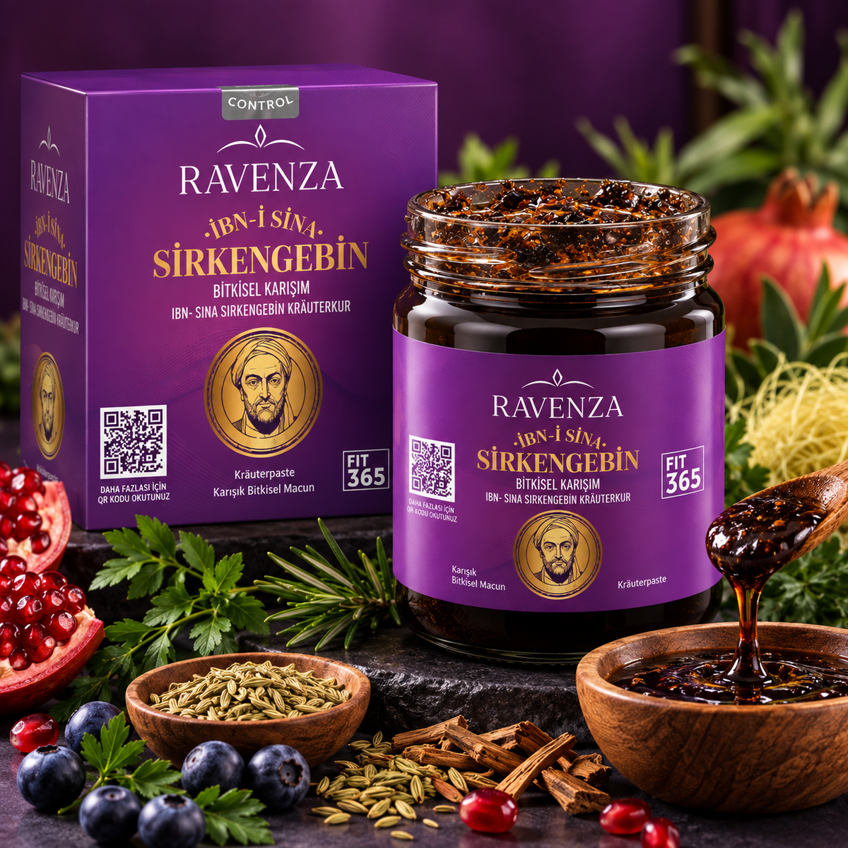 Ravenza İbn-i Sina Sirkencebin – Bitkisel Macun