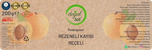 Fonksiyonel Kayısı & Rezene Reçeli