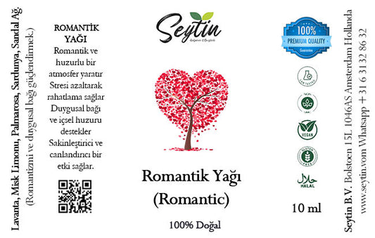 Romantische etherische oliemix