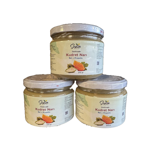 Seytin Zeytinyağlı Kudret Narı – Bal + Propolis (250 gr)