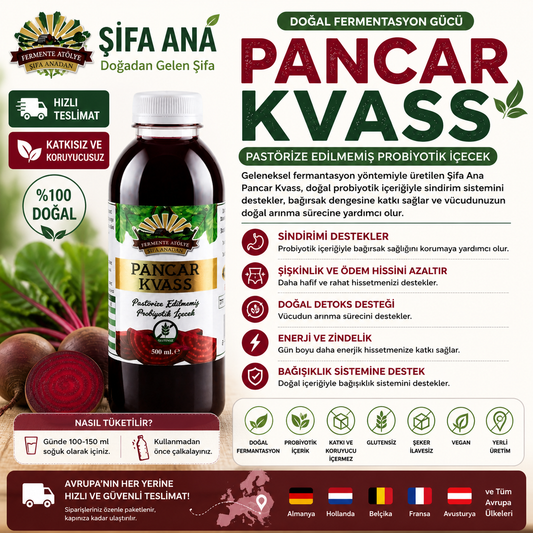 ŞİFA ANA Pancar Kvass (500 ml)