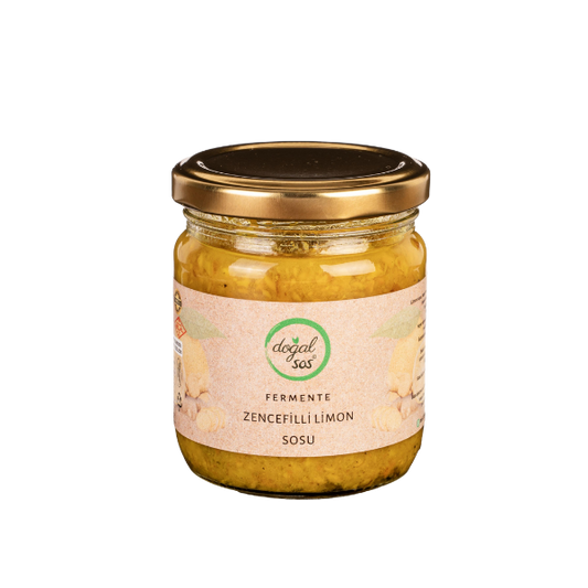 Fermente Zencefilli Limon Sosu